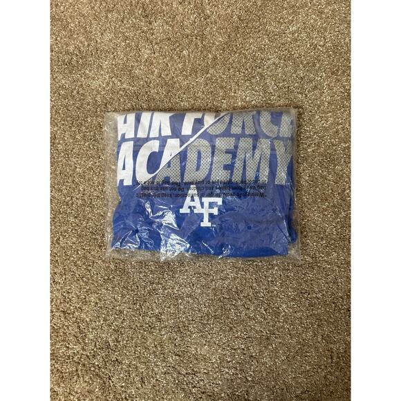 NEW Air Force Academy T-shirt blue/white men's SZ XL - Picture 3 of 5